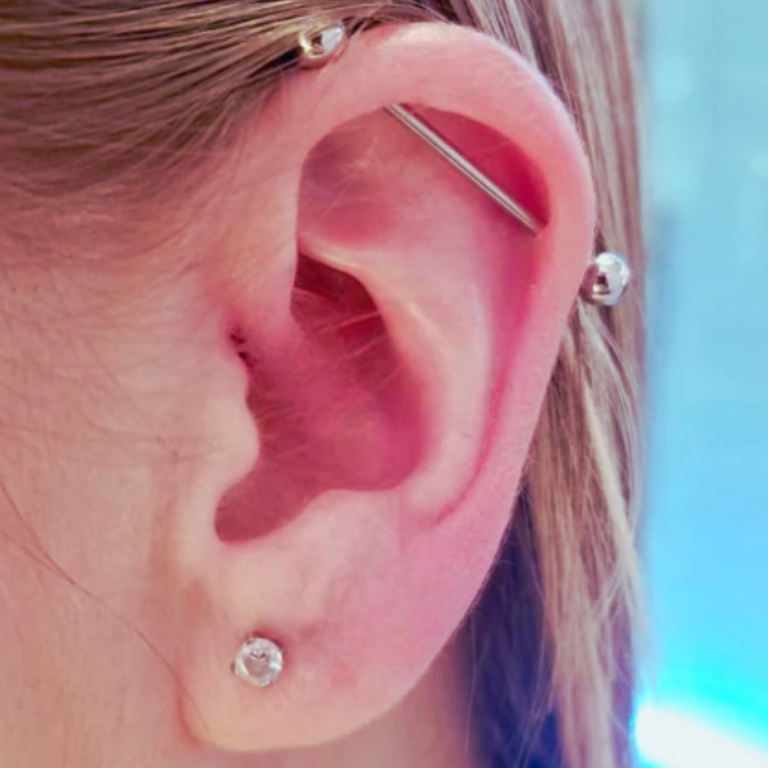 Industrial Ear Piercing