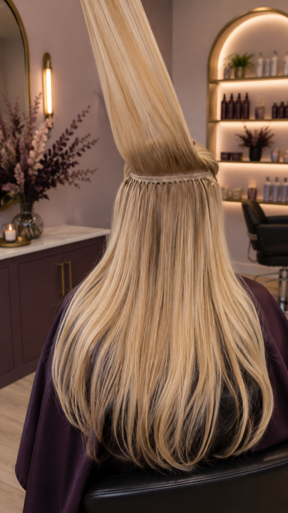 Butterfly Weft Extensions